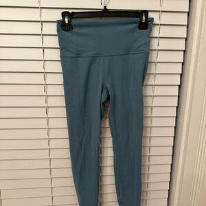 Teal High-Waisted Leggings